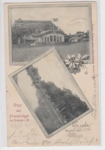 904052 Mehrbild Ak Gruß aus Fresenbrügge bei Grabow in Mecklenburg 1900