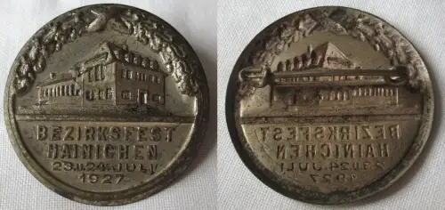 Abzeichen Bezirksfest Hainichen 23. und 24. Juli 1927 (163863)