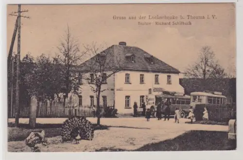 89943 Ak Gruß aus der Lochschenke bei Theuma im Vogtland 1925