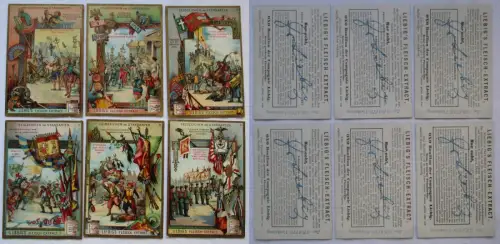 Liebigbilder Serie Nr. 682 Feldzeichen und Standarten Jahrgang 1906 (6/165847)