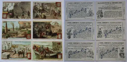 Liebigbilder Serie Nr. 471 Die Schätze der Erde Jahrgang 1900 (6/165851)