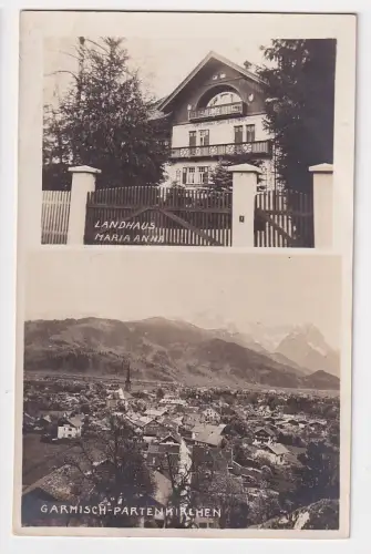 58133 Ak Garmisch-Partenkirchen - Landhaus Maria Anna 1926