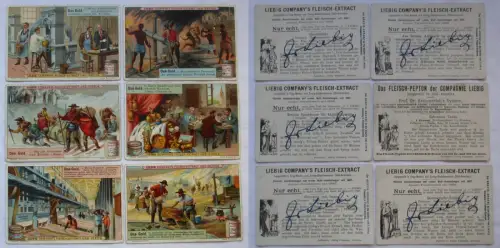 6/165874 Liebigbilder Serie Nr. 466 Das Gold 1900