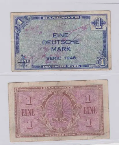 1 Mark Banknote Bank deutscher Länder 1948 Ro.Nr.232 (140234)