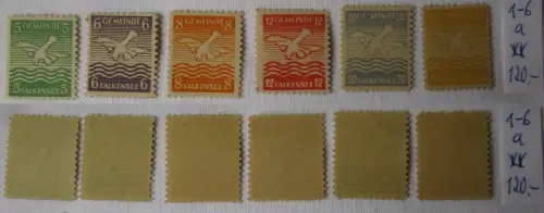 Lokalausgaben Falkensee Mi 1-6 a postfrisch ** Wert 120 EUR (165548)