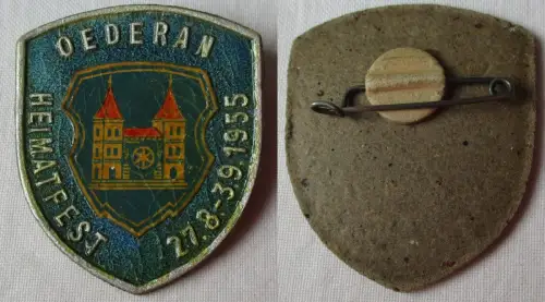 DDR Abzeichen Heimatfest Oederan 27. August - 3. September 1955 (127183)