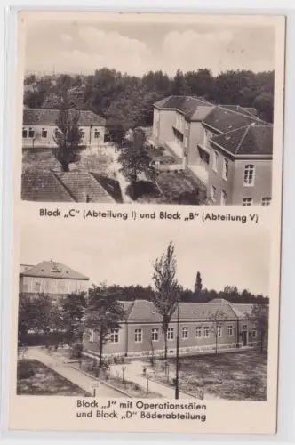 90954 AK Standort-Lazarett Chemnitz - Operationssäle und Bäderabteilung 1940
