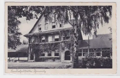 88786 AK Kinderheilstätte Chemnitz in Auerswalde - Haupthaus mit Liegehallen