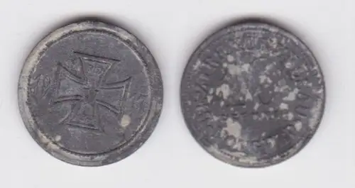 10 Pfennig Zink Münzen Notgeld Bezirk Künzelsau 1917  (162090)