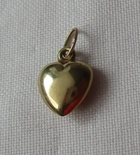 eleganter Ketten Anhänger 333er Gold kleines Herz (171276)