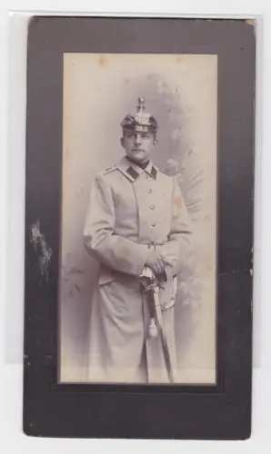 96873 Kabinettfoto Soldat Preussen Artillerie Regiment Nr.2