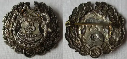 800er Silber Abzeichen Verband Nieders. Männergesangvereine von 1902 (171396)