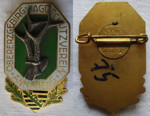 emailliertes Abzeichen ObererzgebirgischerJagdschützenverein Annaberg (162341)