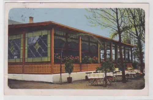 903266 Ak Restaurant Floragarten Wipperaue 1918