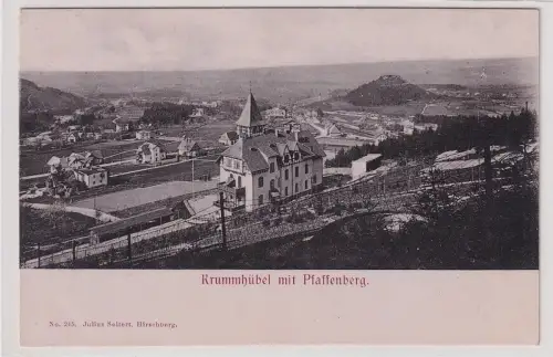 908347 Ak Krummhübel mit Pfaffenberg Karpacz - Panoramaansicht um 1900