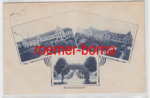 78051 Mehrbild Ak Stuttgart Cannstatt Garnison Lazarett 1911