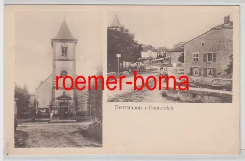 78626 Mehrbild Ak Bertrambois Frankreich Ortsansichten um 1915