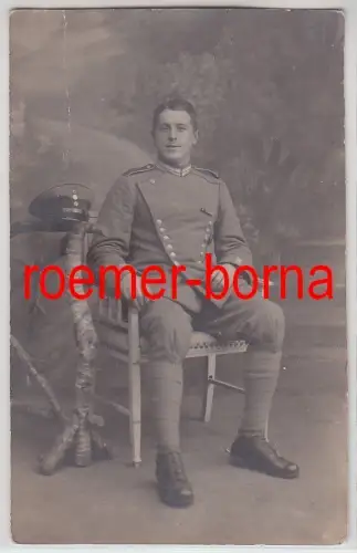 73980 Foto Ak Soldat Garde Ulanen Regiment 1.Weltkrieg