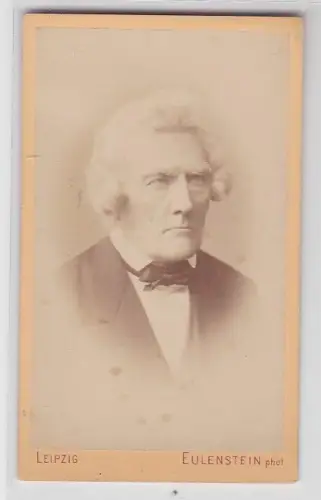 70024 Kabinettfoto Geheimrat Drobisch Ehrenbürger von Leipzig um 1890