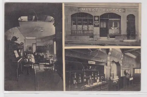 86504 Mehrbild Ak Gruß aus Geringswalde Sachsen Markt Café 1938