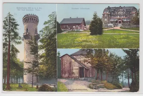 74596 Mehrbild Ak Kickelhahn bei Bad Ilmenau in Thüringen 1929