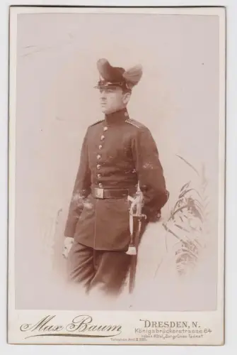 83522 Kabinettfoto Schützen-(Füsilier-)Regiment „Prinz Georg“ Nr.108 Dresden