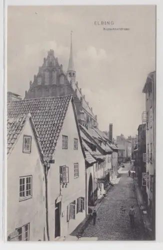 64844 AK Elbing (Elbląg) - Kürschnerstrasse, Straßenansicht