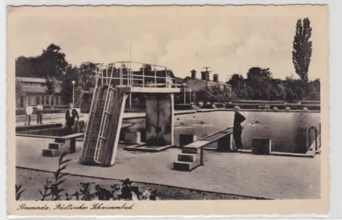 51429 Ak Sömmerda städtisches Schwimmbad um 1940