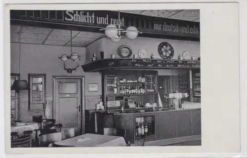 43123 Ak Delmenhorst Gaststätte "Zum Wehrkrug" um 1940