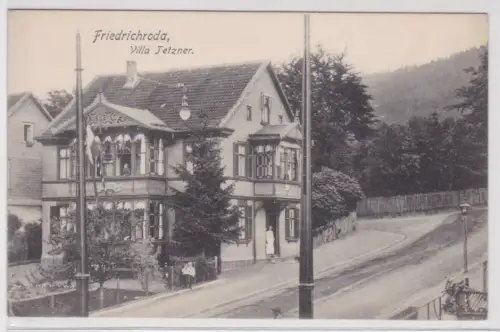 39488 Ak Friedrichroda Villa Tetzner um 1910