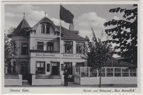 99734 AK Ostseebad Laboe - Pension und Restaurant "Haus Meeresblick" 1939