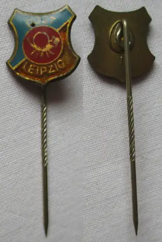 DDR Sport Anstecknadel Mitgliedsabzeichen BSG Post Leipzig (144121)