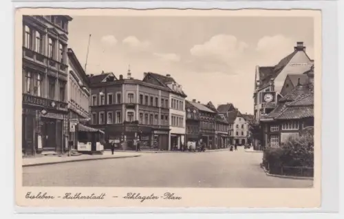 908289 Ak Eisleben-Lutherstadt - Schlageter-Plan um 1920