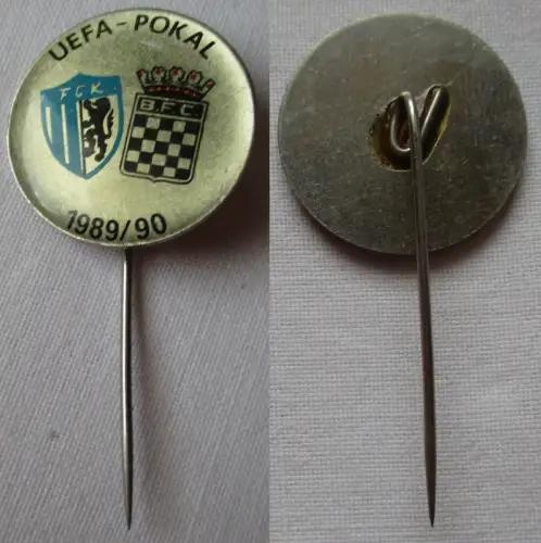 DDR Veranstaltungsabzeichen FCK (Karl-Marx-Stadt) im UEFA-Pokal 1989/90 (143710)