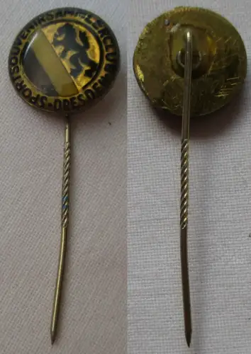 DDR Anstecknadel Mitgliedsabzeichen Sportsouvenirsammlerclub Dresden (141477)