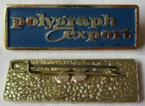 DDR Abzeichen VEB Kombinat Polygraph Export W.Lambertz Leipzig (142442)