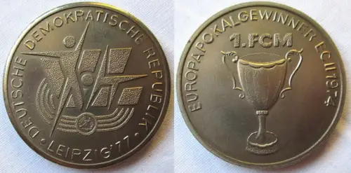 DDR Medaille Europapokalgewinner EC II 1974 (126510)