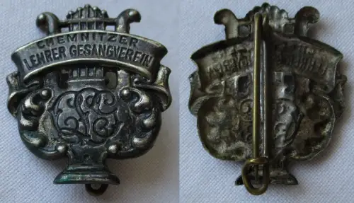 Abzeichen Chemnitzer Lehrer Gesangverein Monogramm CLG (151730)