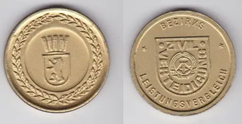 DDR Medaille Zivilverteidigung Bezirks Leistungsvergleich Berlin (144483)