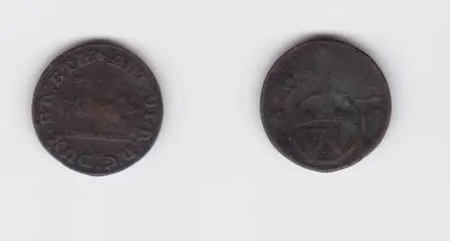 6 Pfennig Silber Münze Braunschweig Wolfenbüttel 1695 (127346)