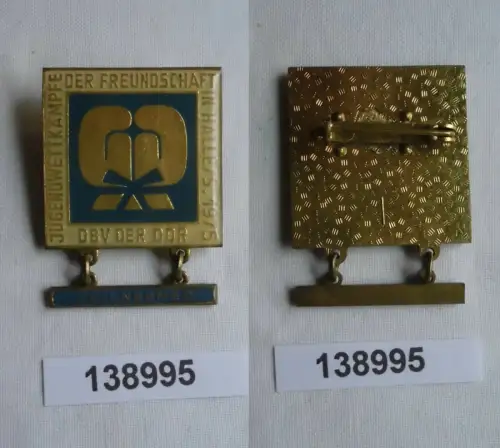 DDR Sport Abzeichen Jugendwettkämpfe der Freundschaft Halle 1975 DBV (138995)