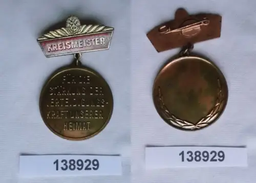 DDR Abzeichen GST Kreismeister Stärkung der Verteidigungskraft (138929)