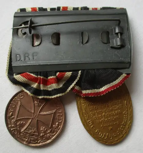 2er Spange Deutsche Ehrendenkmünze des Weltkriegs + Kyffhäuser Denkmünze /126409