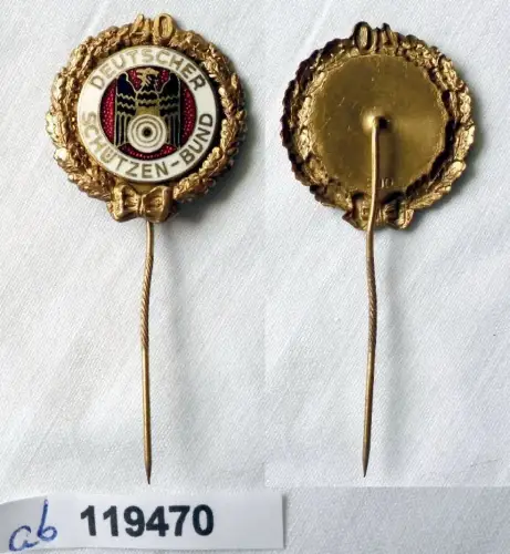 Abzeichen Deutscher Schützenbund 800er Silber für 40 Jahre (119470)
