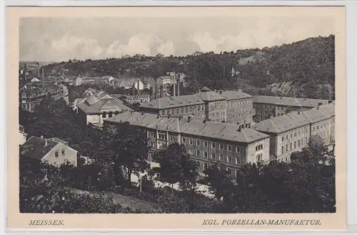 74058 Ak Meissen königliche Porzellan Manufaktur um 1930