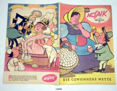 Mosaik von Hannes Hegen Digedag Nummer 81 von 1963 (108636)