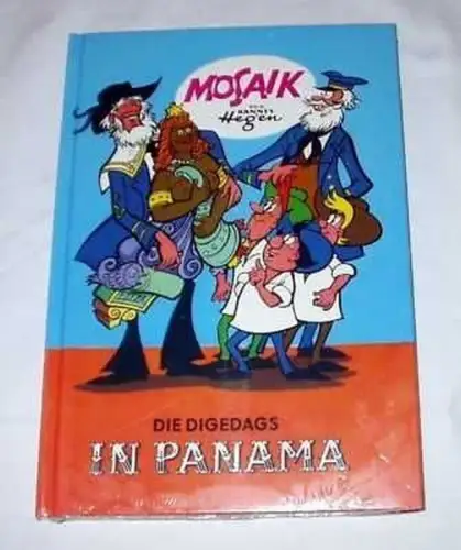 Mosaikbuch Die Digedags "In Panama" 1990