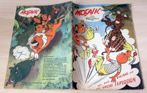 Mosaik von Hannes Hegen Digedag Nummer 7 von 1957 (151685)