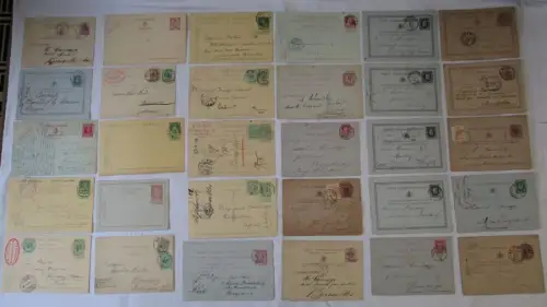Sammlung 158x Ganzsachen Briefe & Postkarten Belgien oft vor 1900 (109685)