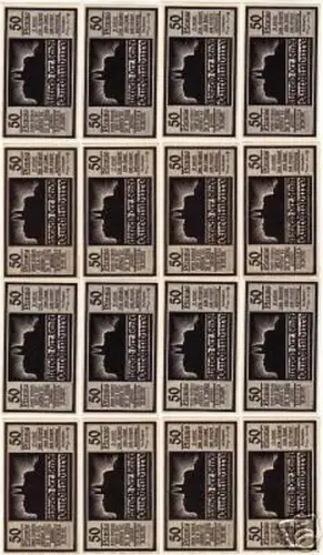 16 Banknoten Notgeld der Stadt Quedlinburg 1921